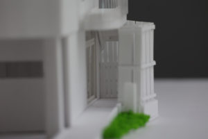 ポーチ 模型 住宅 保育園 注文住宅 戸建住宅 神戸 灘区 家づくり 木の家